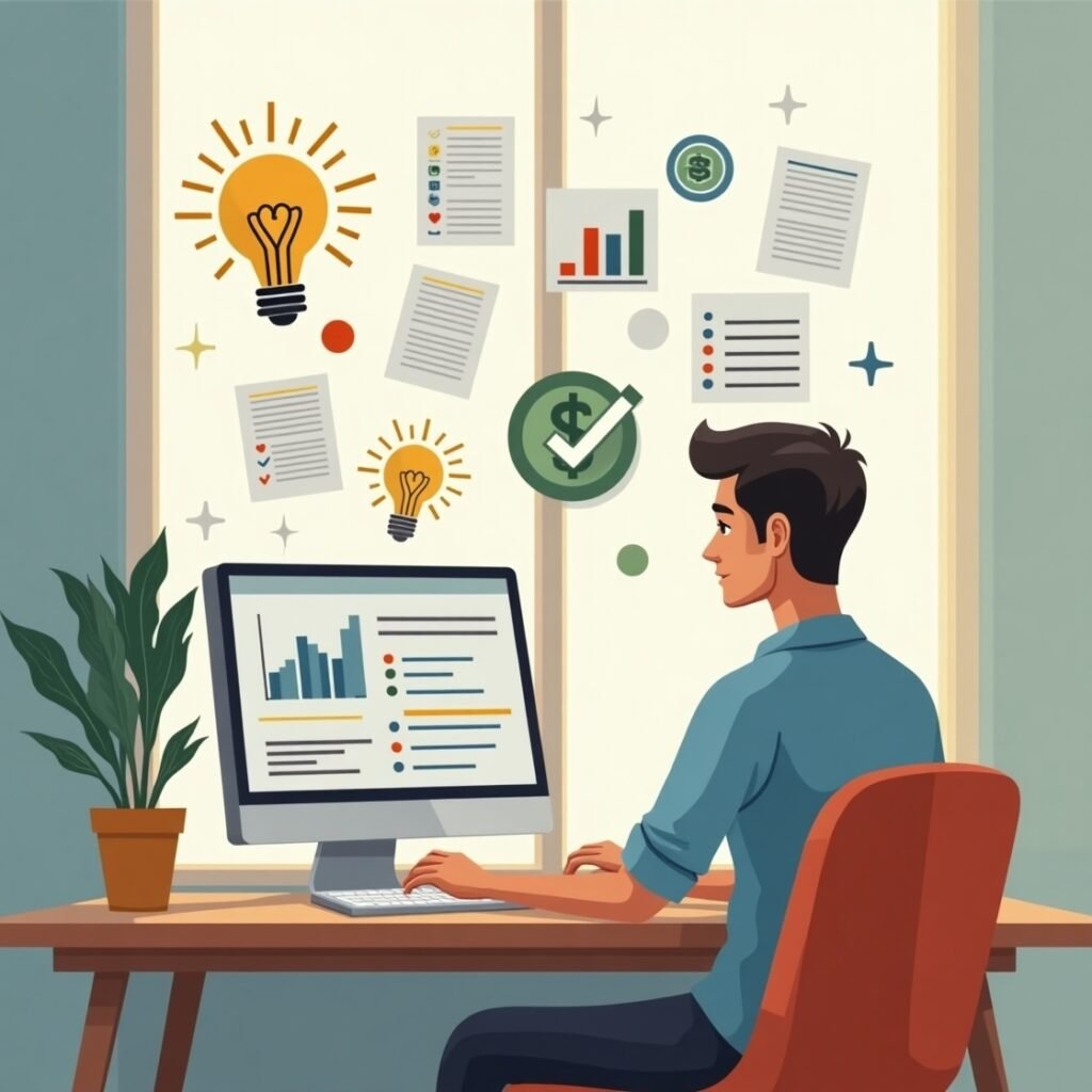 O atributo alt desta imagem está vazio. O nome do arquivo é Flux_Dev_Young_person_working_from_home_at_a_computer_surround_0-1024x1024.jpg